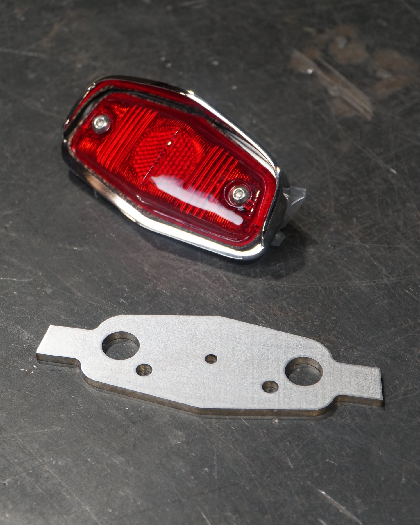 SLIM LUCAS LED TAILLIGHT ONLY (no plate mount)