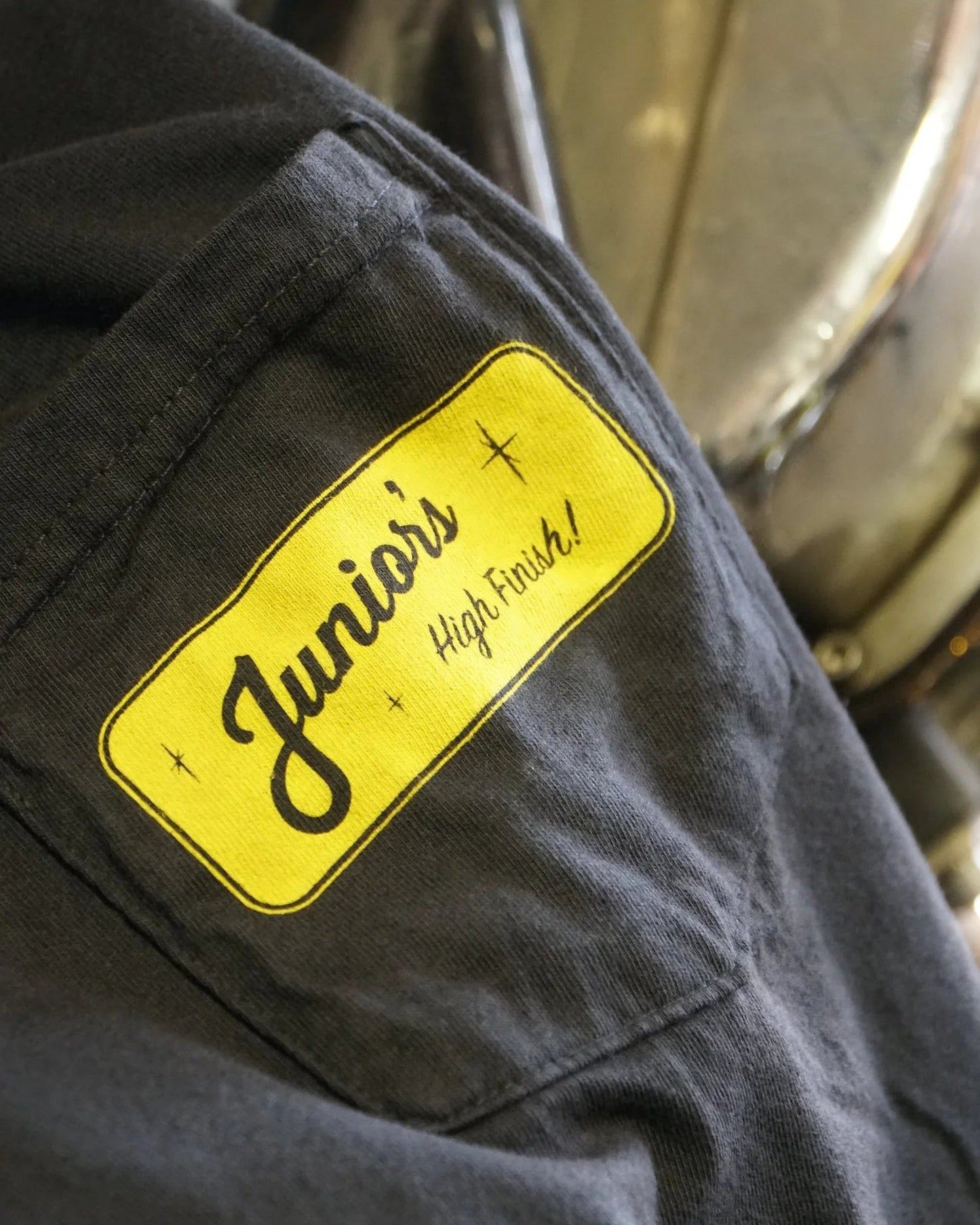 "HIGH FINISH" POCKET TEE