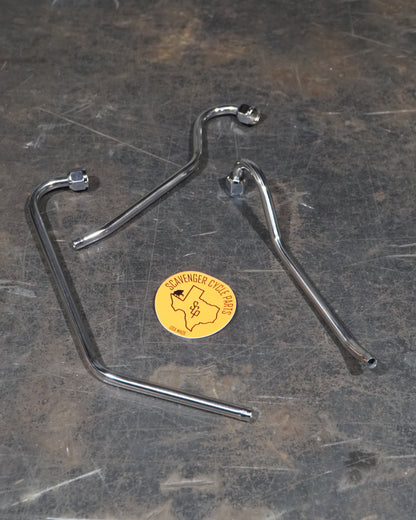 3/4 LENGTH CUSTOM STAINLESS OIL LINES